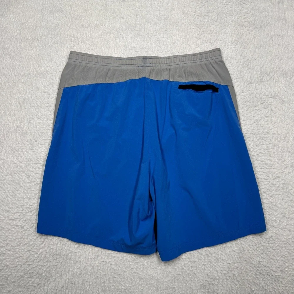 Nike‎ Dry Fit Running Shorts Blue with Liner Drawstring Performance Men's Size M